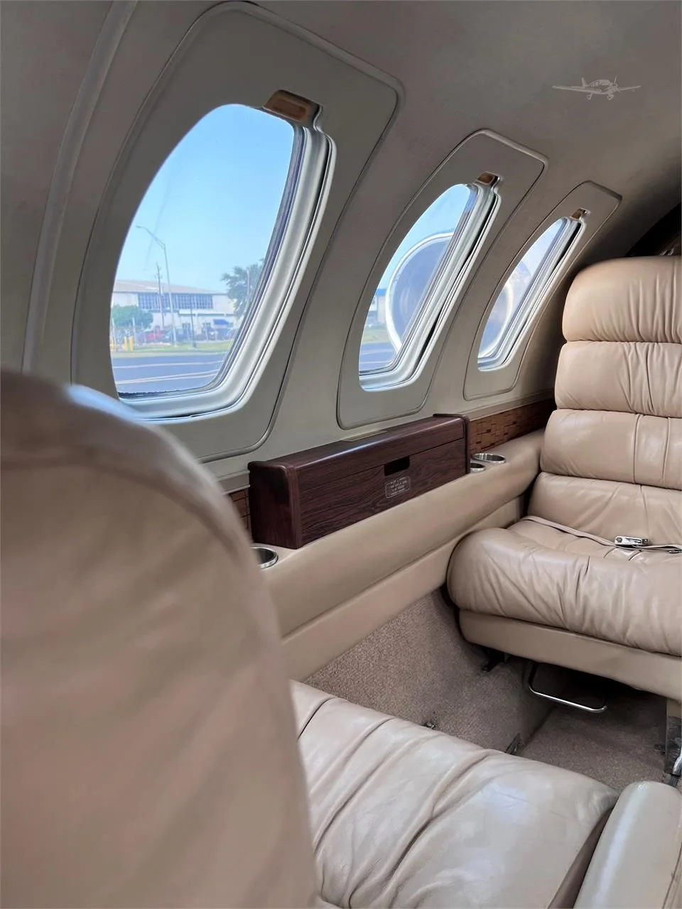 Cabin interior of a 1980 CESSNA CITATION ISP.