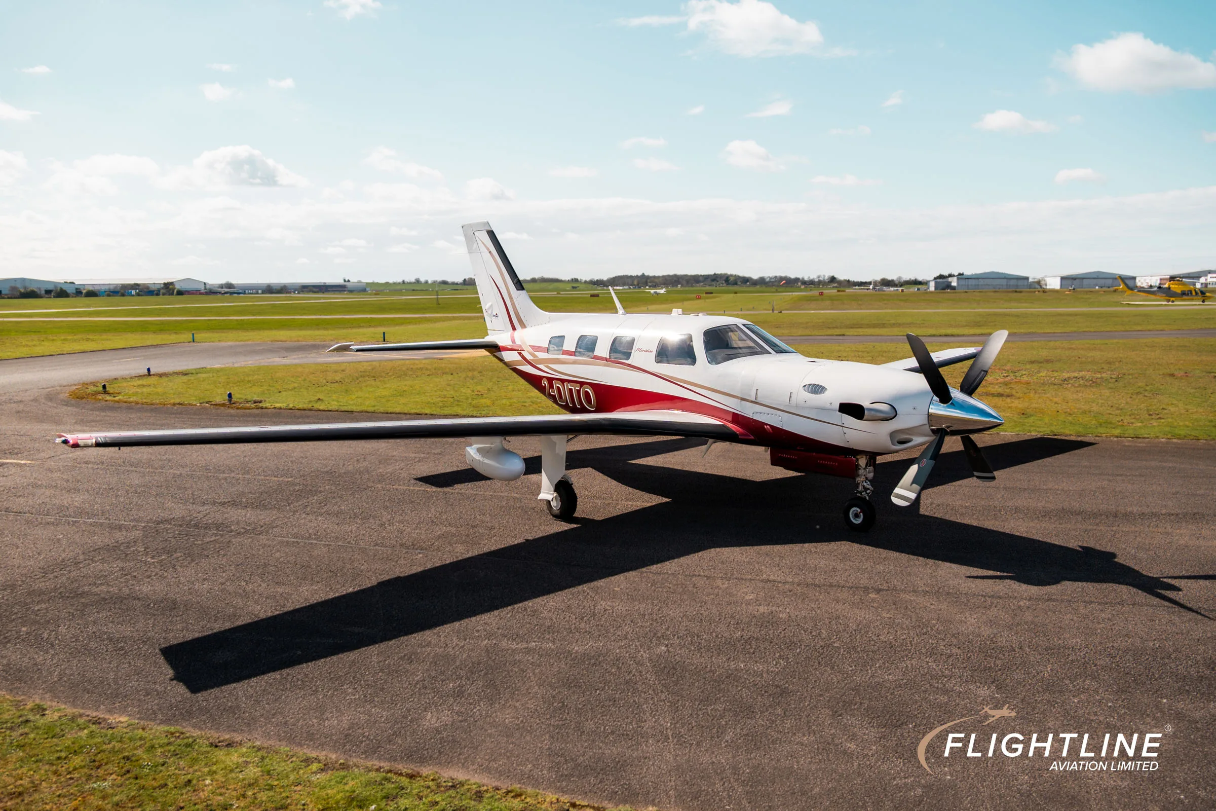Exterior view of a 2006 Piper PA-46-500TP M500 Meridian.