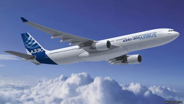 Marketing image of a 2012 Airbus A330-300.