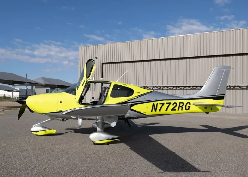 Marketing image of a 2024 Cirrus SR22T G7 GTS.