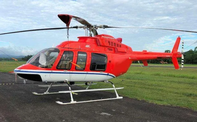 Marketing image of a 1999 Bell 407.