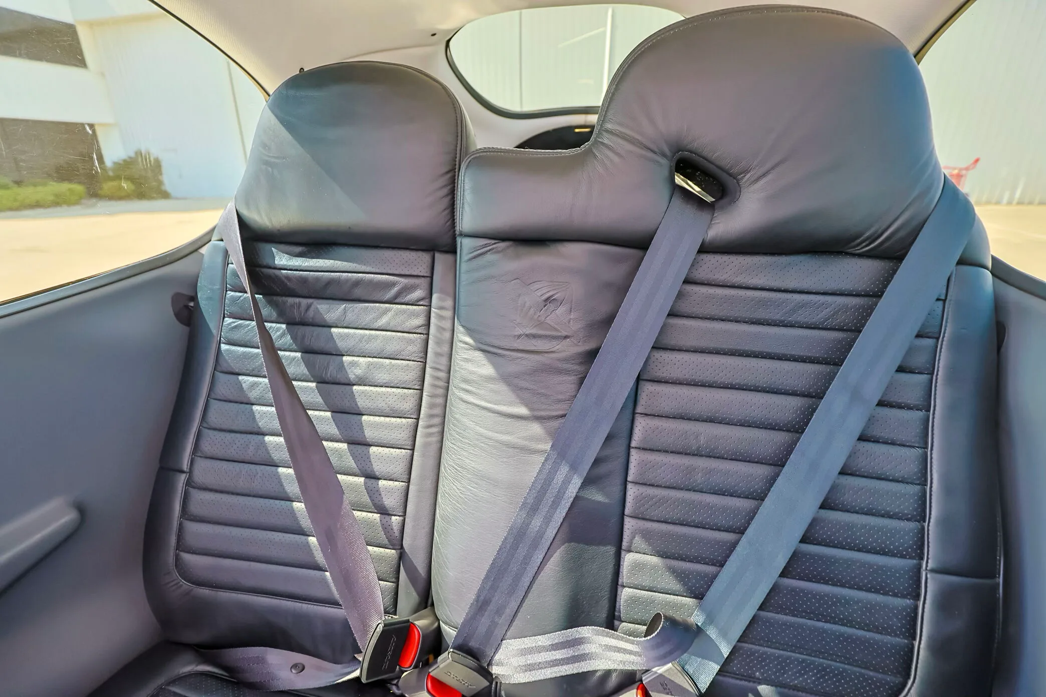 Cabin interior of a Cirrus.