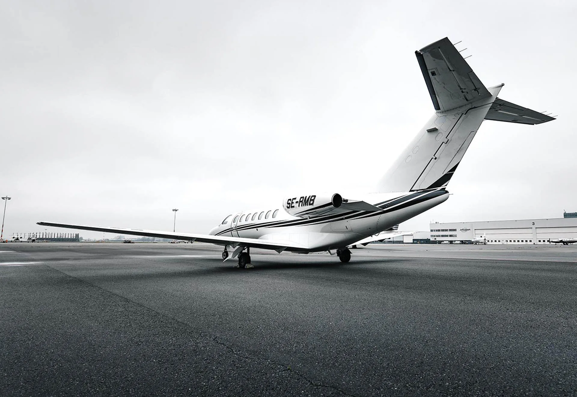 Exterior view of a Cessna CJ3, OE-GTO.