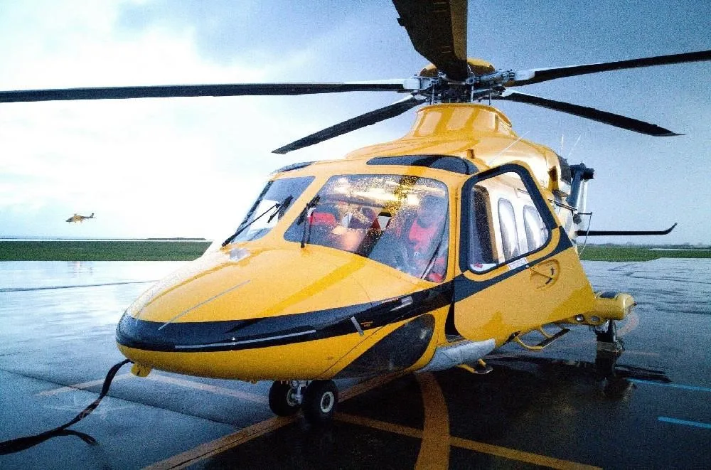 Marketing image of a 2008 LEONARDO AW139.
