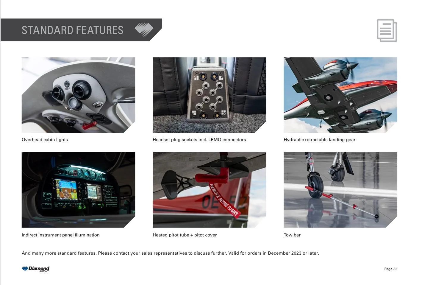Marketing image of a 2027 DIAMOND DA42 VI.