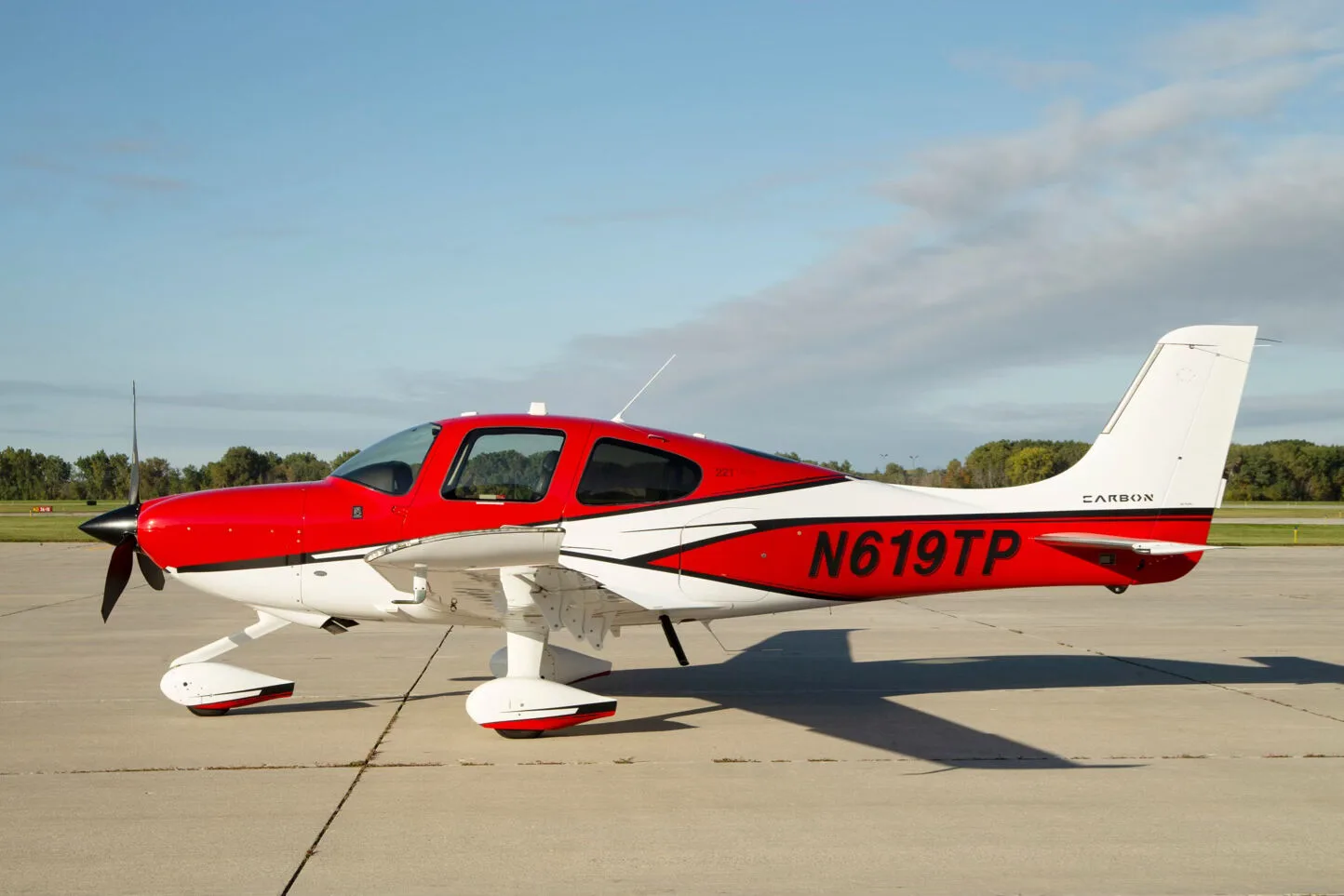 Exterior view of a Cirrus.