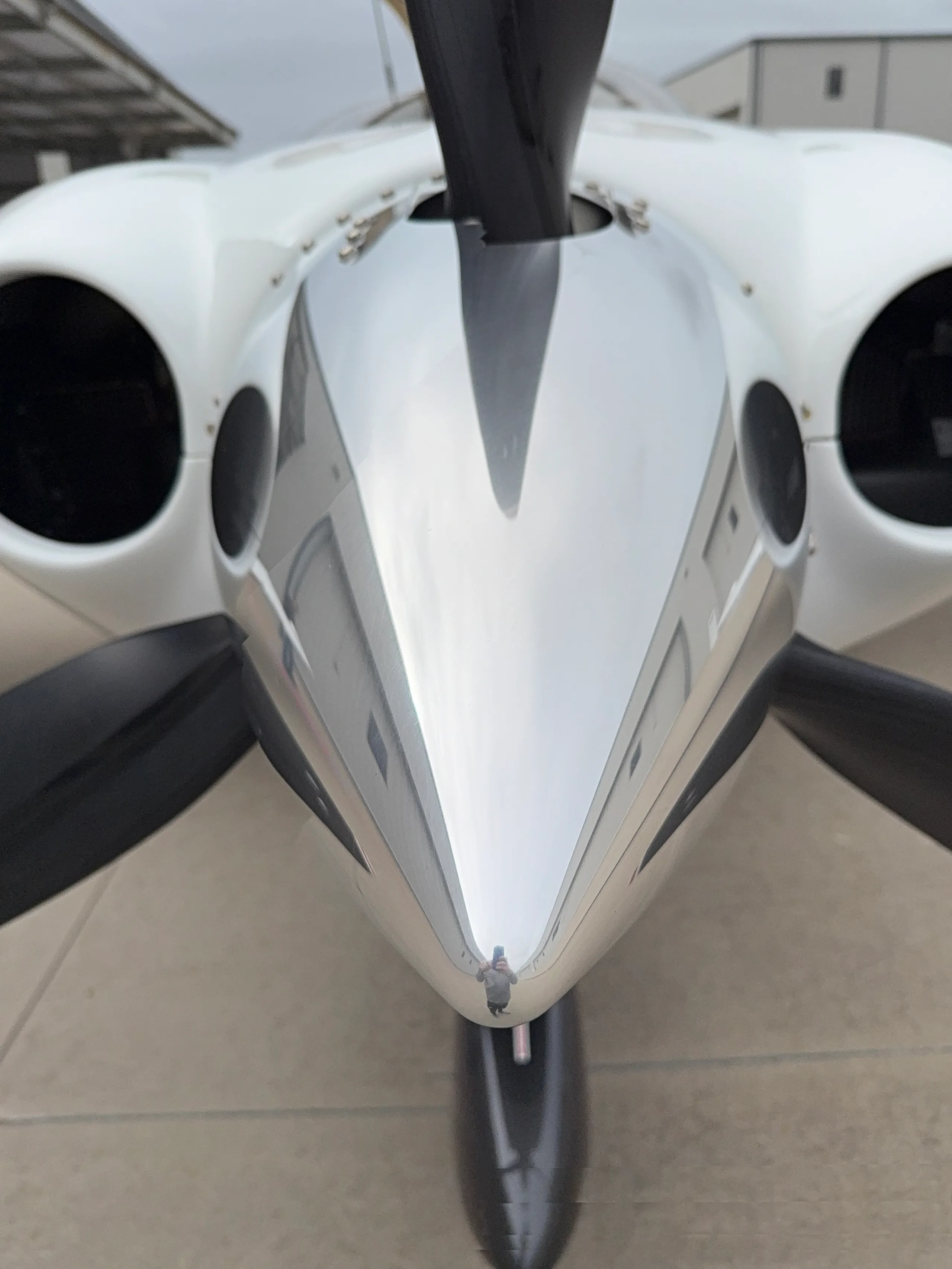 Engine detail of a 2015 Cessna TTx.