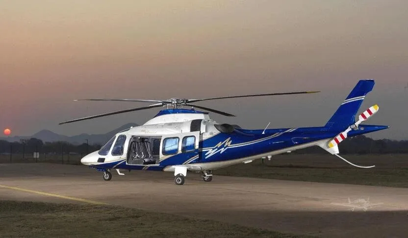 Marketing image of a 2009 AGUSTA A109SP.