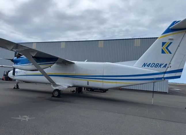 Exterior view of a 2023 CESSNA SKYCOURIER, N408KA.