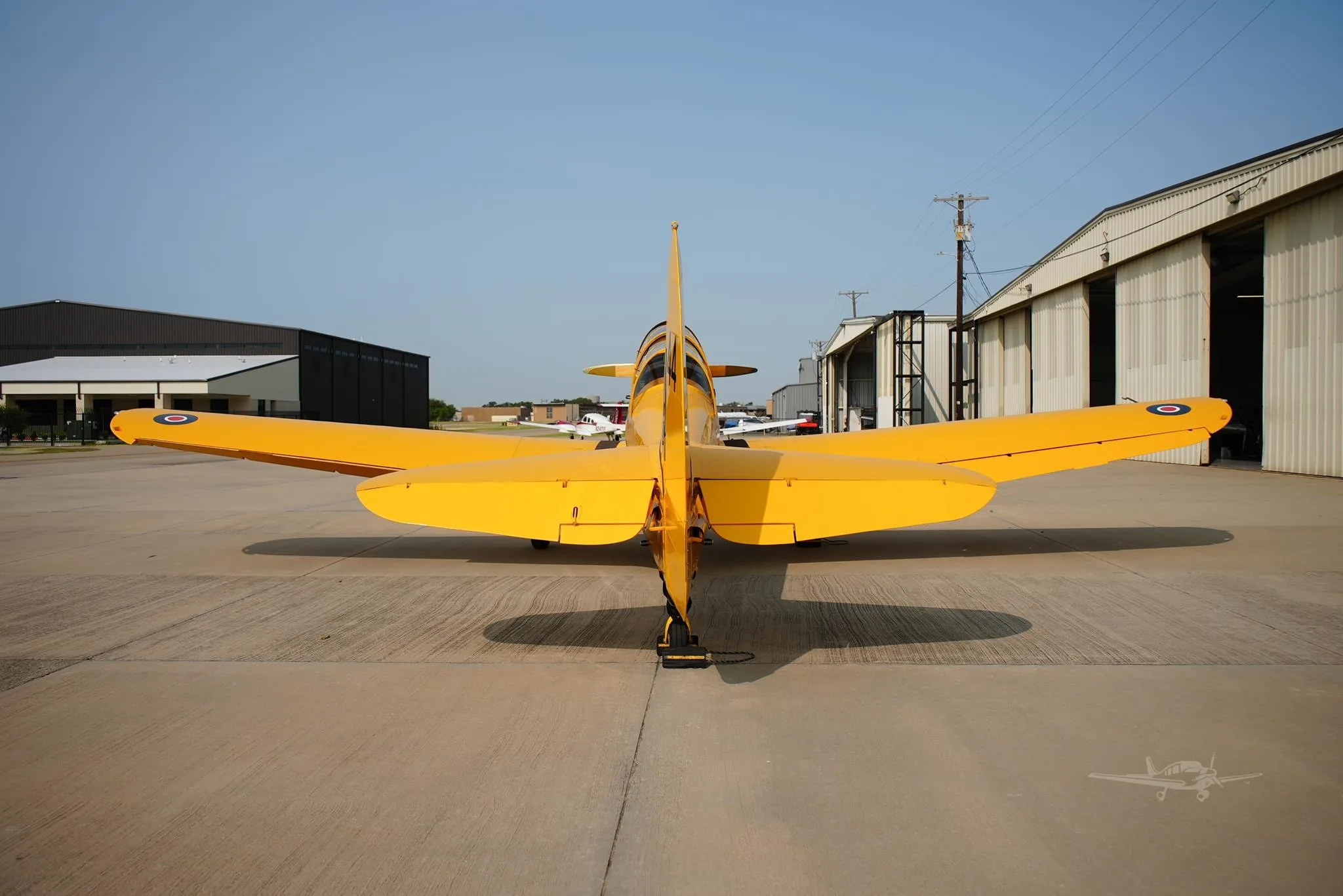 Exterior view of a 1943 FAIRCHILD PT-26, N75LD.