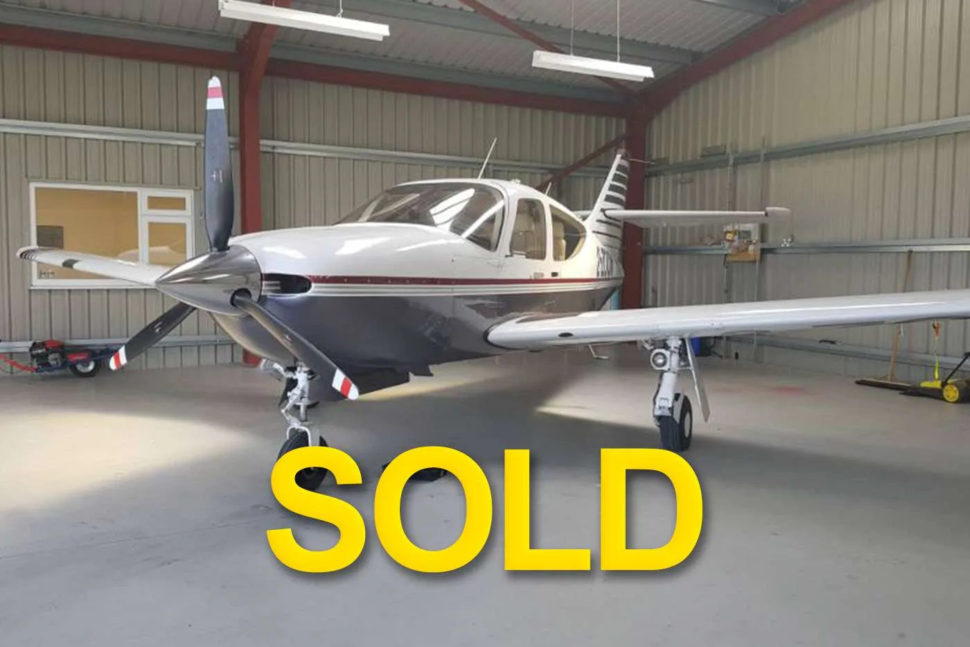 Exterior view of a 1983 Socata TB10 Tobago.