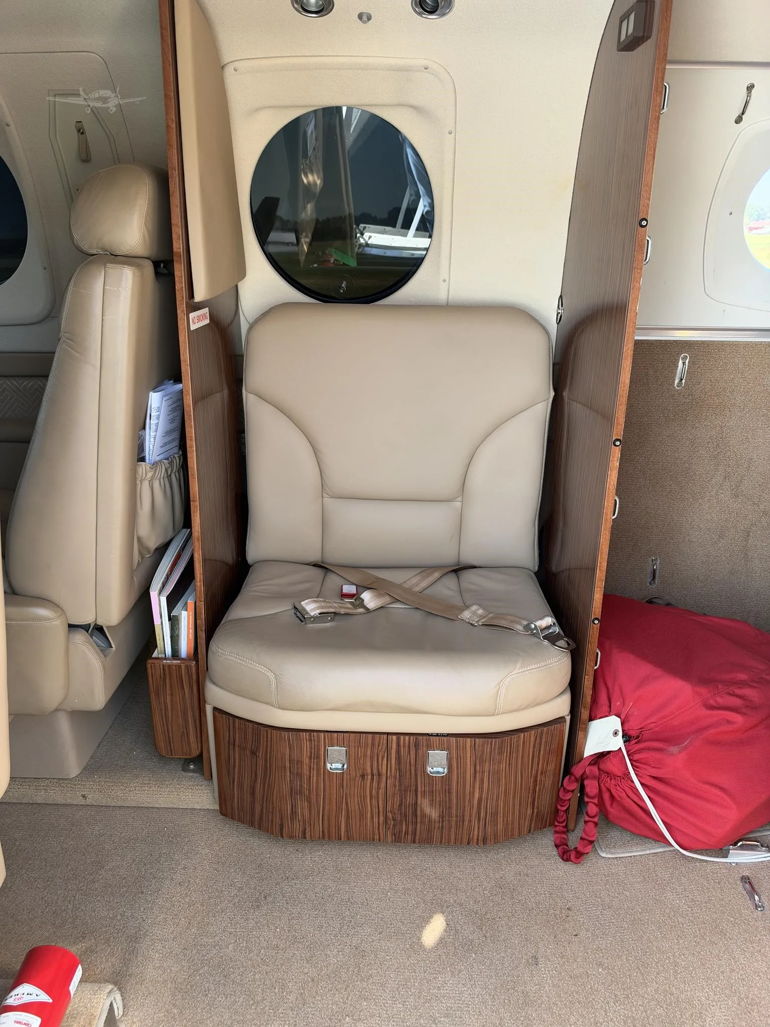 Cabin interior of a 2013 BEECHCRAFT KING AIR C90GTX.
