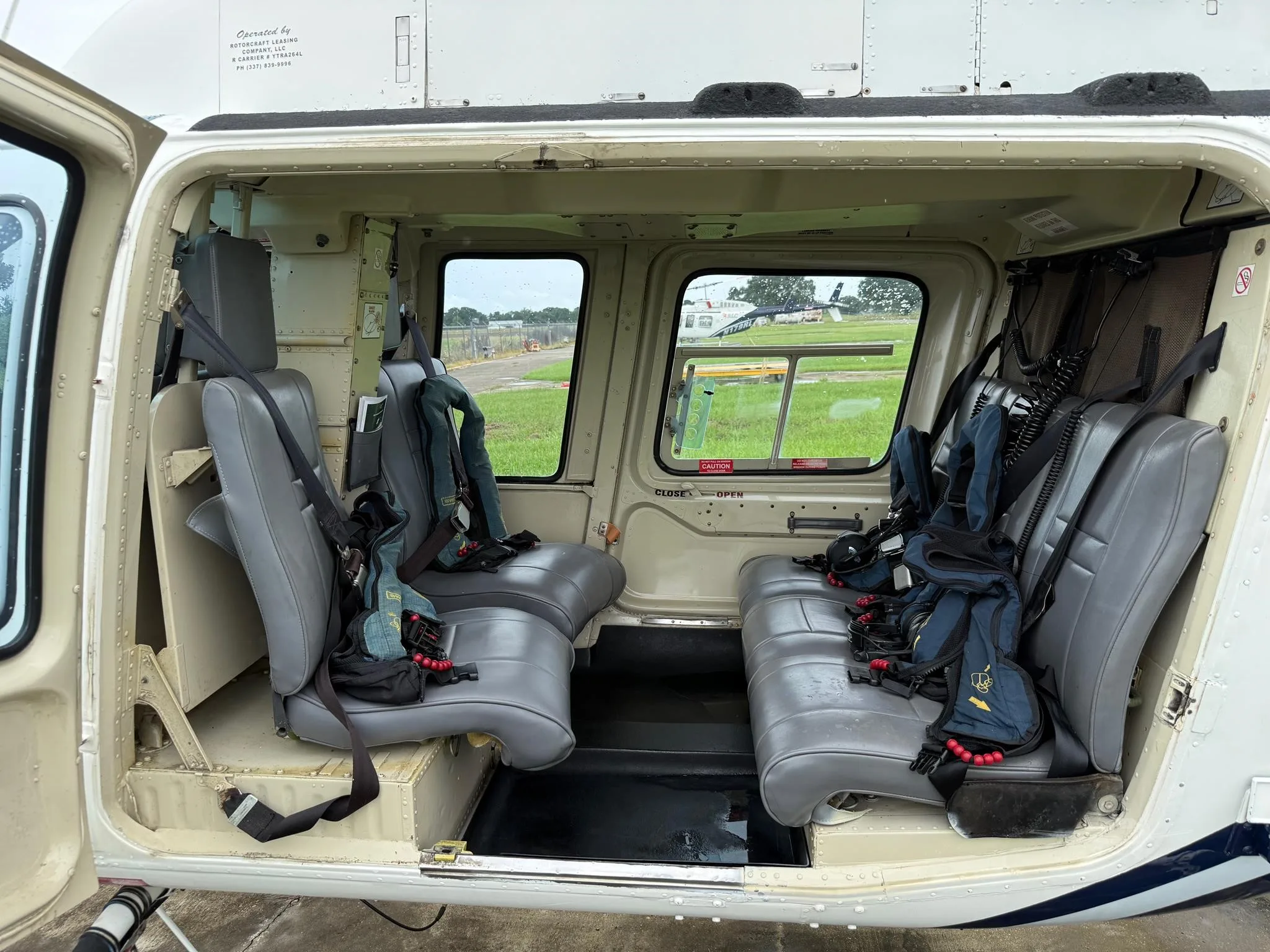 Exterior view of a 1993 BELL 206L-4, N169RL.