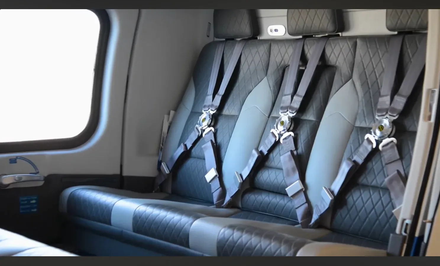 Cabin interior of a 2018 Agusta.
