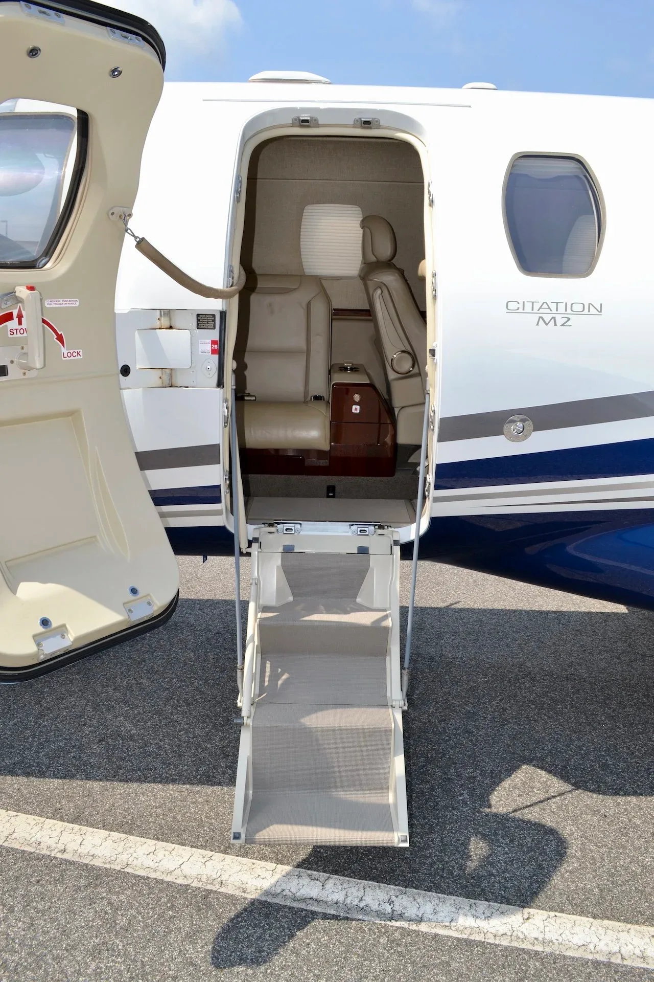 Exterior view of a 2022 Cessna CITATION M2 Gen2 — Carolina Jet.