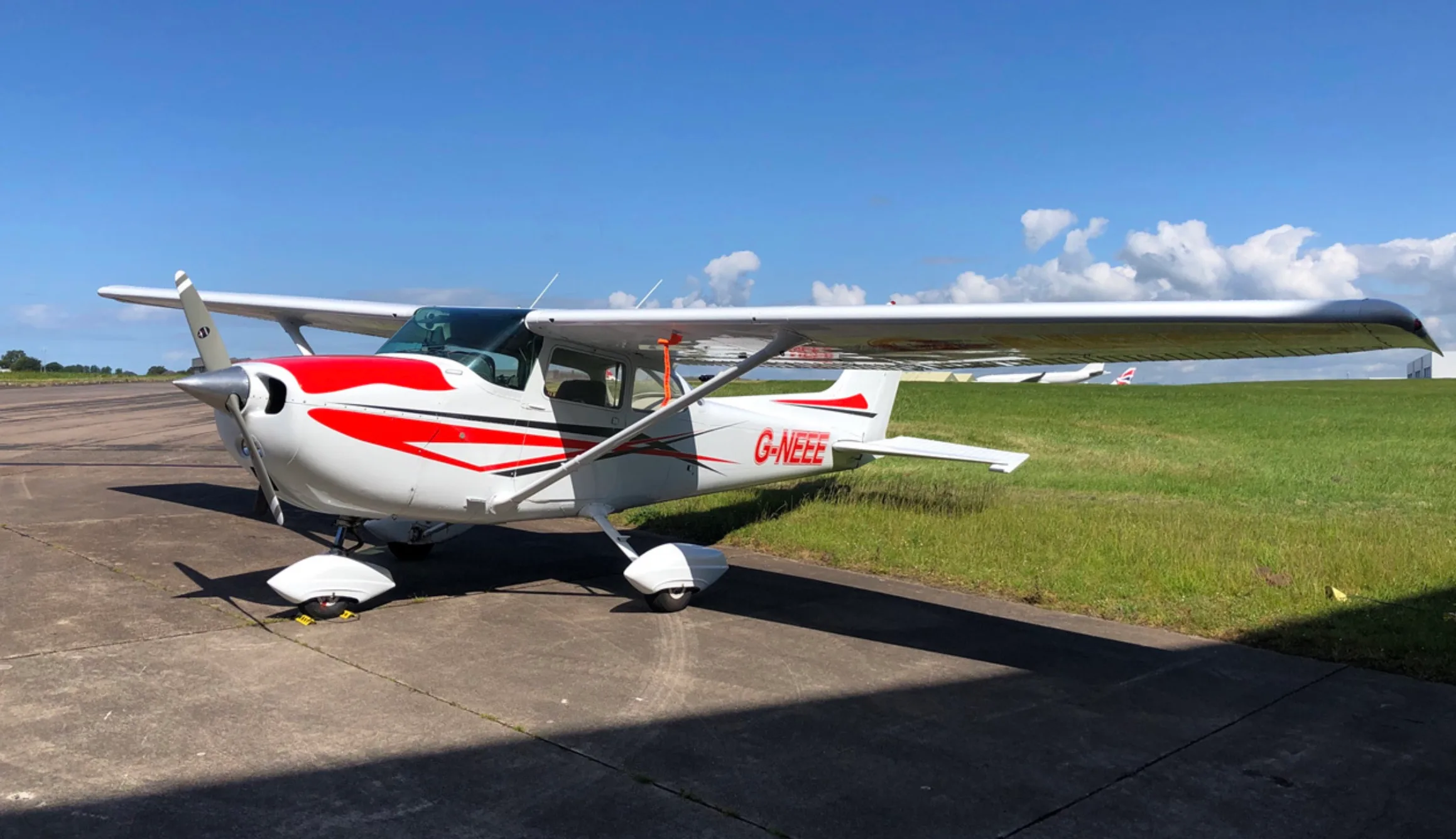Exterior view of a 1981 Cessna 172P.