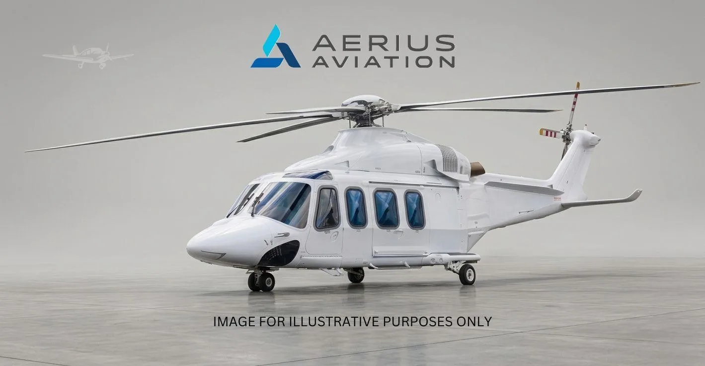 Marketing image of a 2012 LEONARDO AW139.