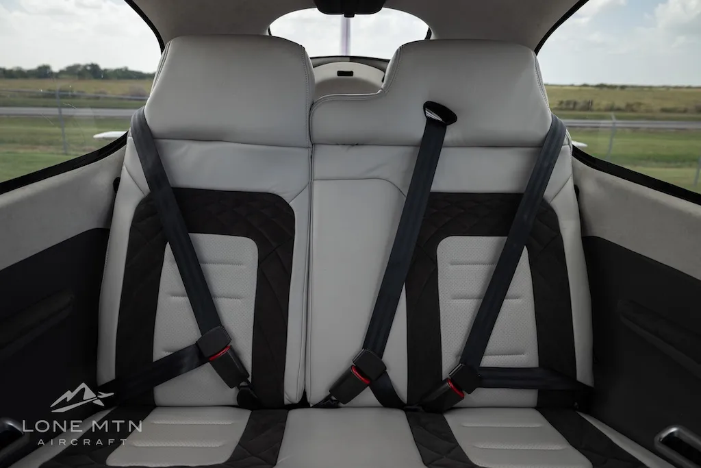 Cabin interior of a 2024 Cirrus SR22 G7 GTS.