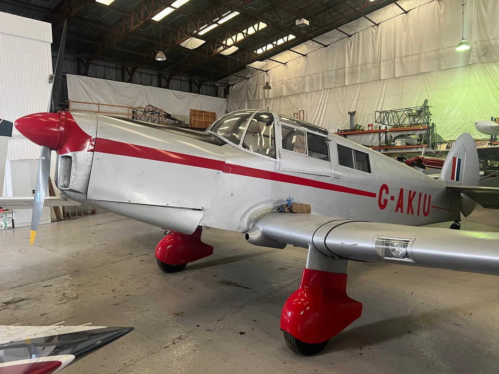 Exterior view of a 1944 Piper J3C Cub - G-NCUB - 1944 - Just Plane Trading.