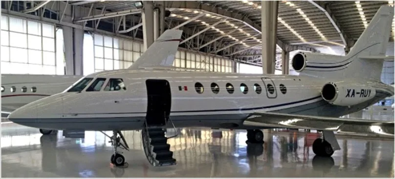 Exterior view of a 1996 Dassault 50.