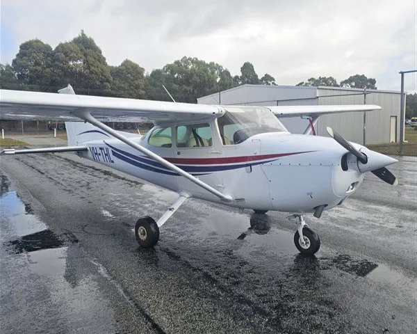 Exterior view of a 1982 Cessna TR182, VH-IVL.