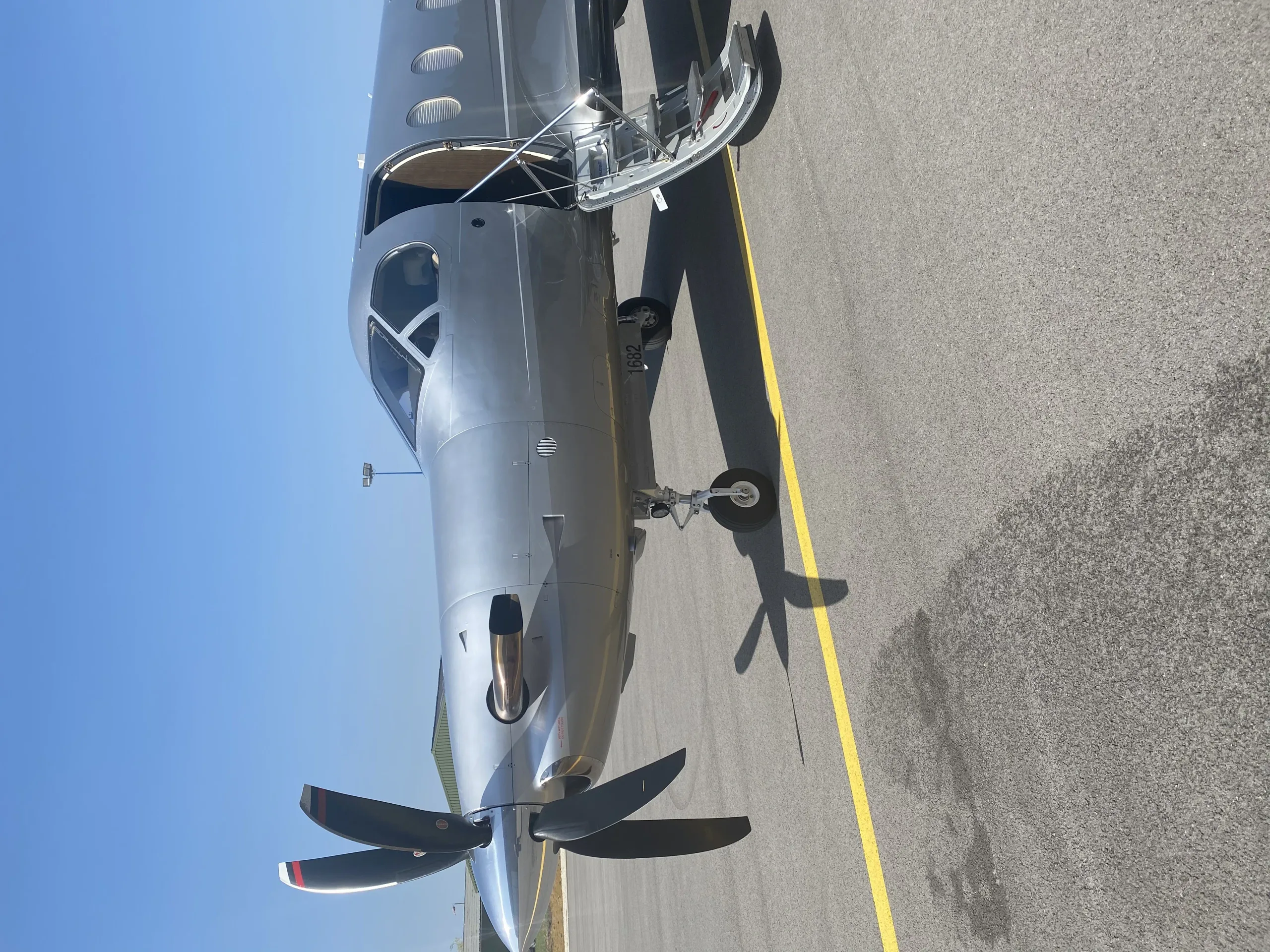 Exterior view of a 2017 Pilatus.
