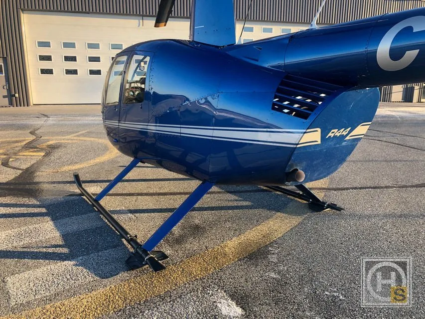 Exterior view of a 2018 Robinson R44 RAVEN II-OVERHAULED AUGUST 2018.