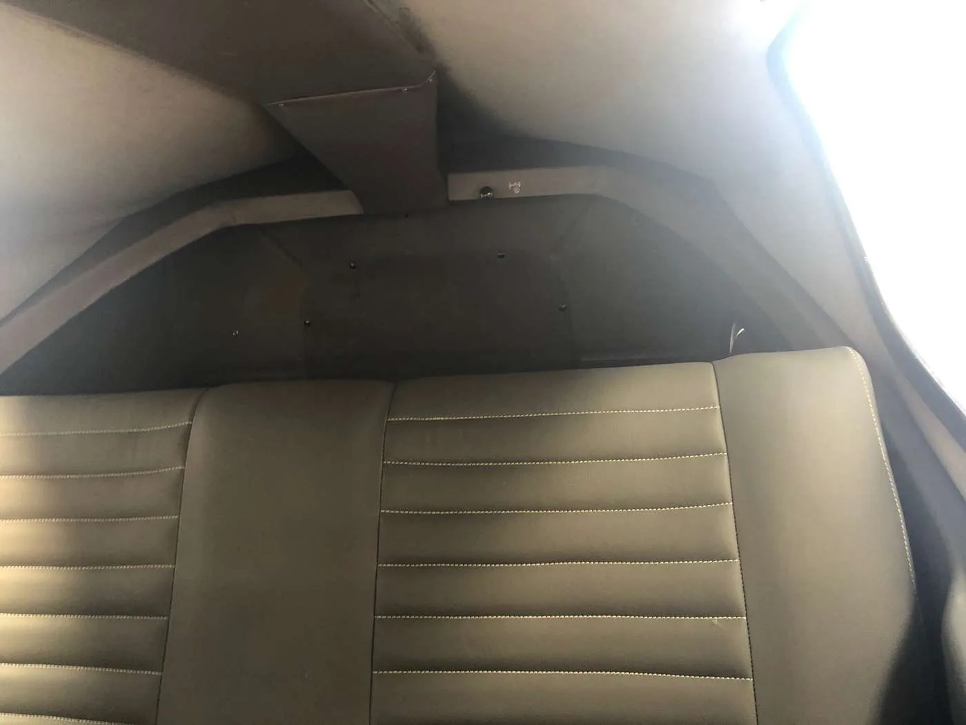 Cabin interior of a 1983 Socata TB10 Tobago.