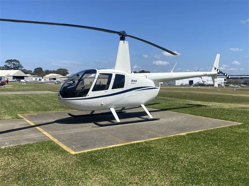 Exterior view of a 2025 Robinson R44 Raven II Helicopter.
