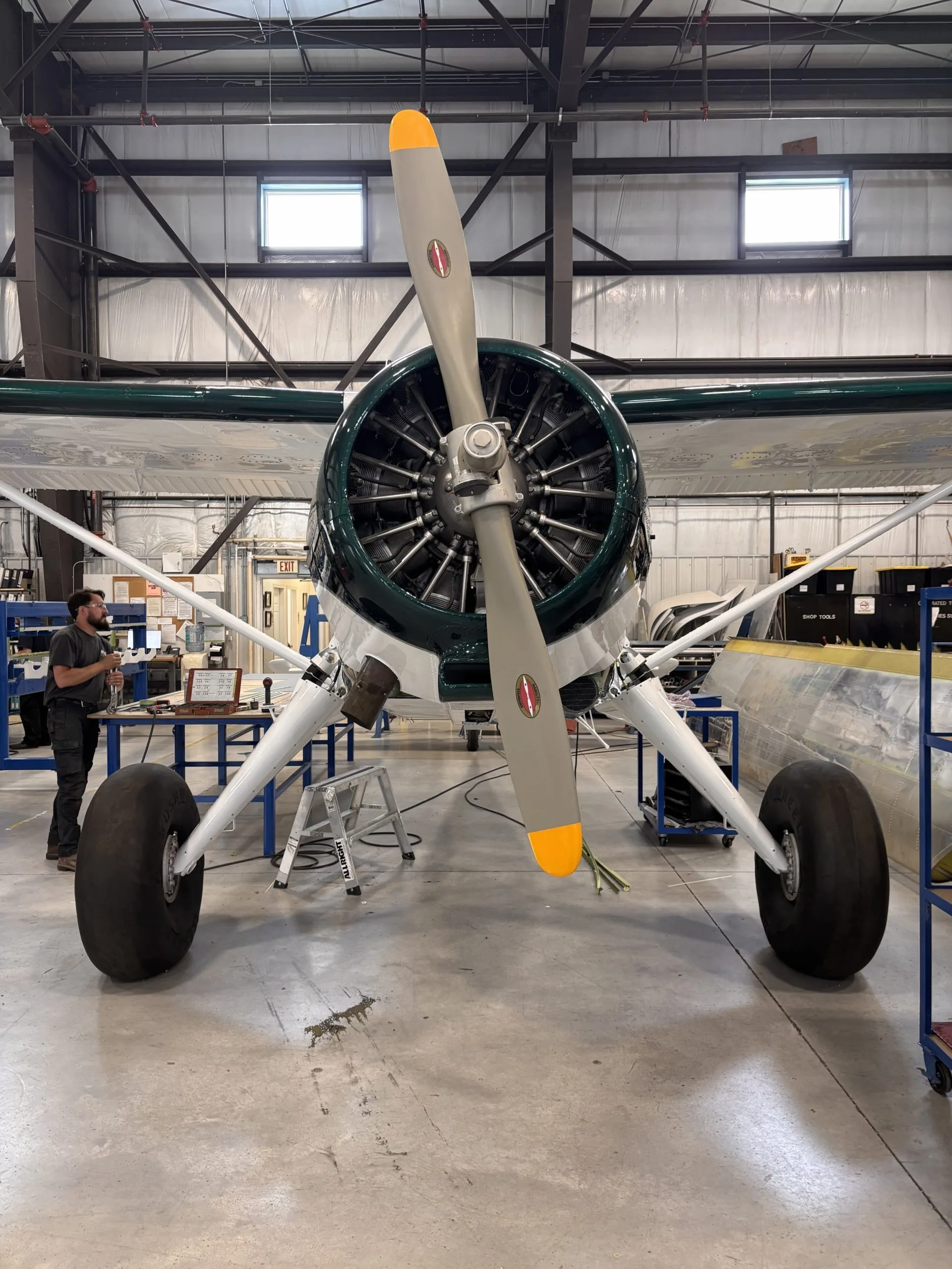 Exterior view of a 1952 de Havilland DHC-2 MK.I.