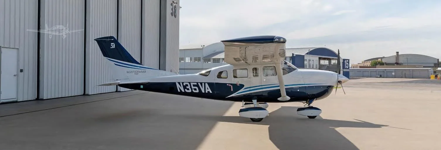 Exterior view of a 2019 CESSNA TURBO 206H STATIONAIR HD, N35VA.