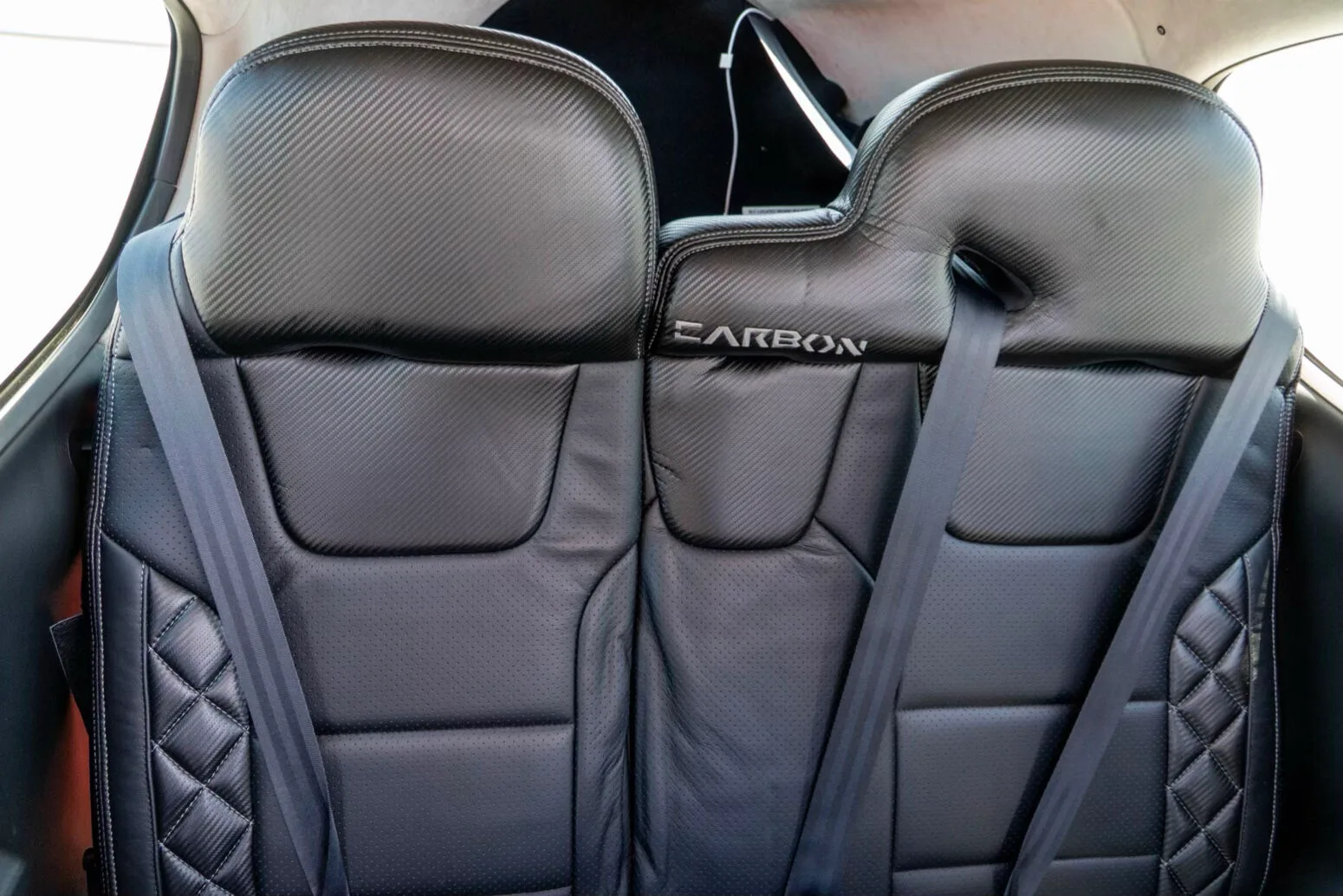 Cabin interior of a 2014 Cirrus SR22-G5 TURBO.