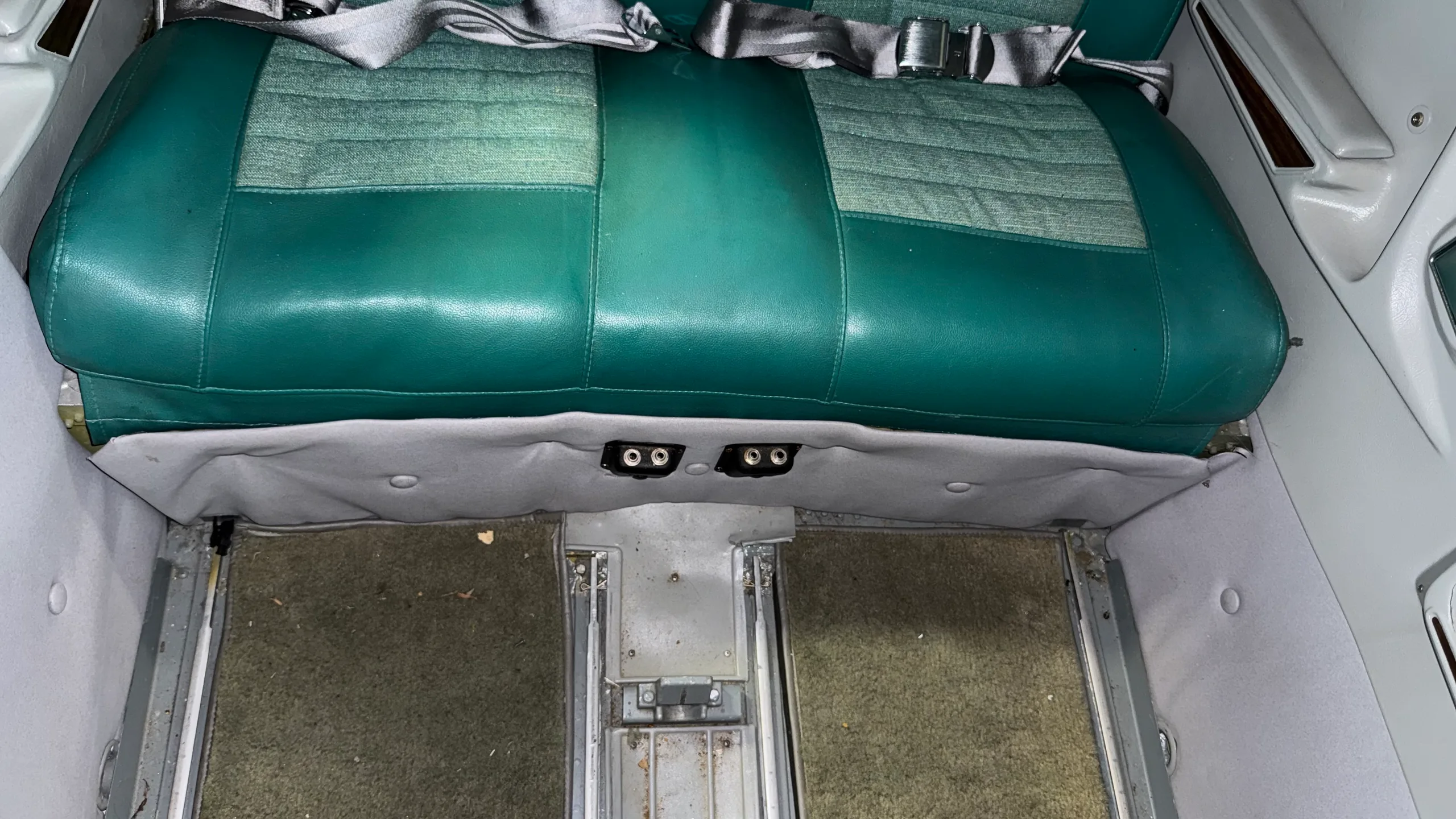 Cabin interior of a 1965 Mooney M20C - $65,900 - N5963Q (Here at Placerville).
