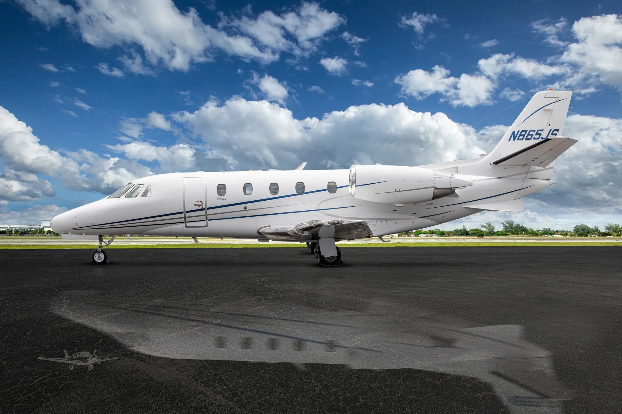 Marketing image of a 2002 CESSNA CITATION EXCEL.