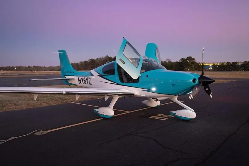 Exterior view of a 2025 Cirrus SR20 G7.