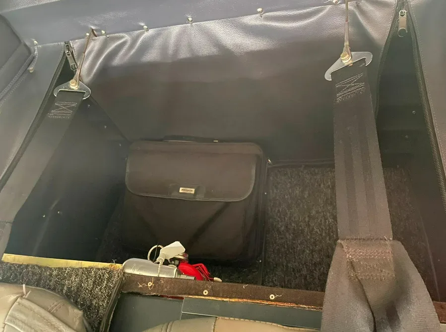 Cabin interior of a 2010 Vans Aircraft RV-9A.