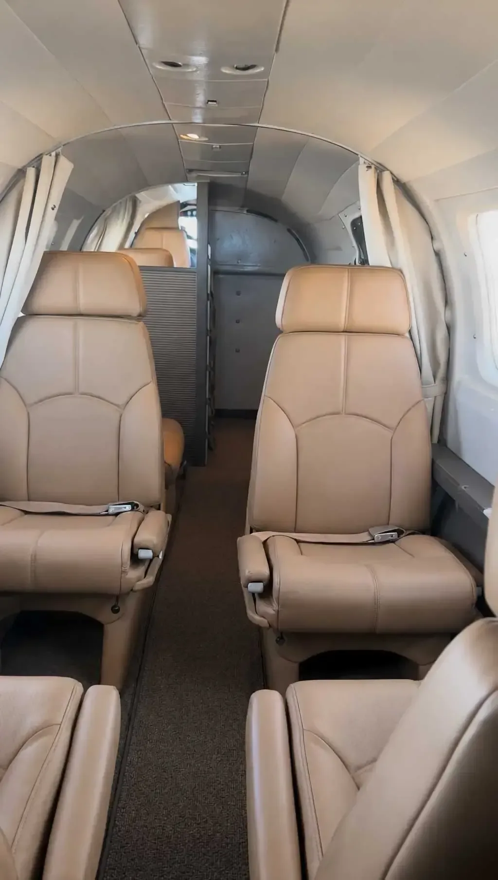 Cabin interior of a 1981 Cheyenne I PA-31T-500.