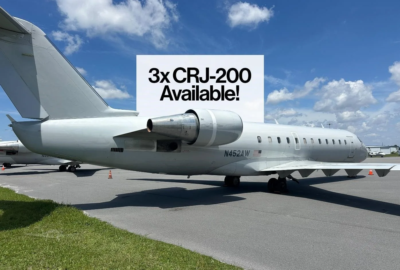Marketing image of a 2002 BOMBARDIER CRJ-200.