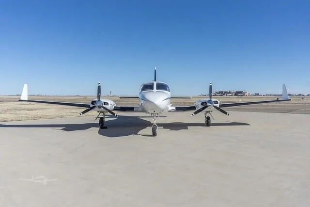 Exterior view of a 1978 CESSNA 414A, N414CN.