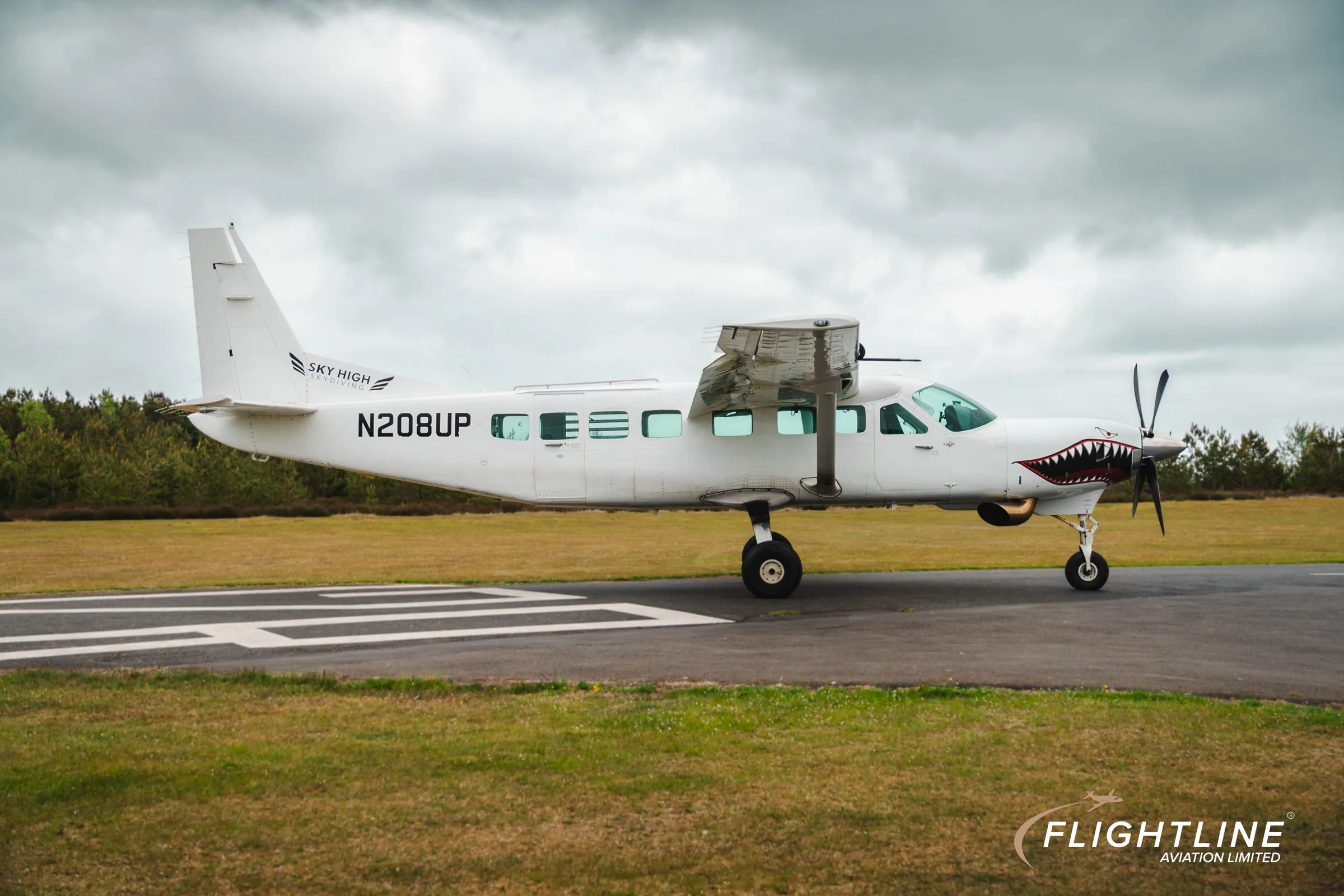 Exterior view of a 1997 Cessna 208 Supervan 900.