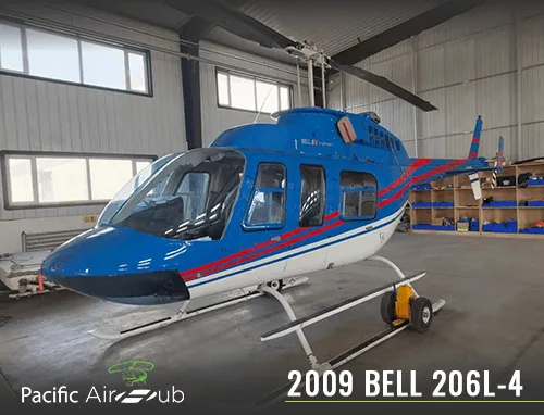 Marketing image of a 2009 Bell 206L-4.