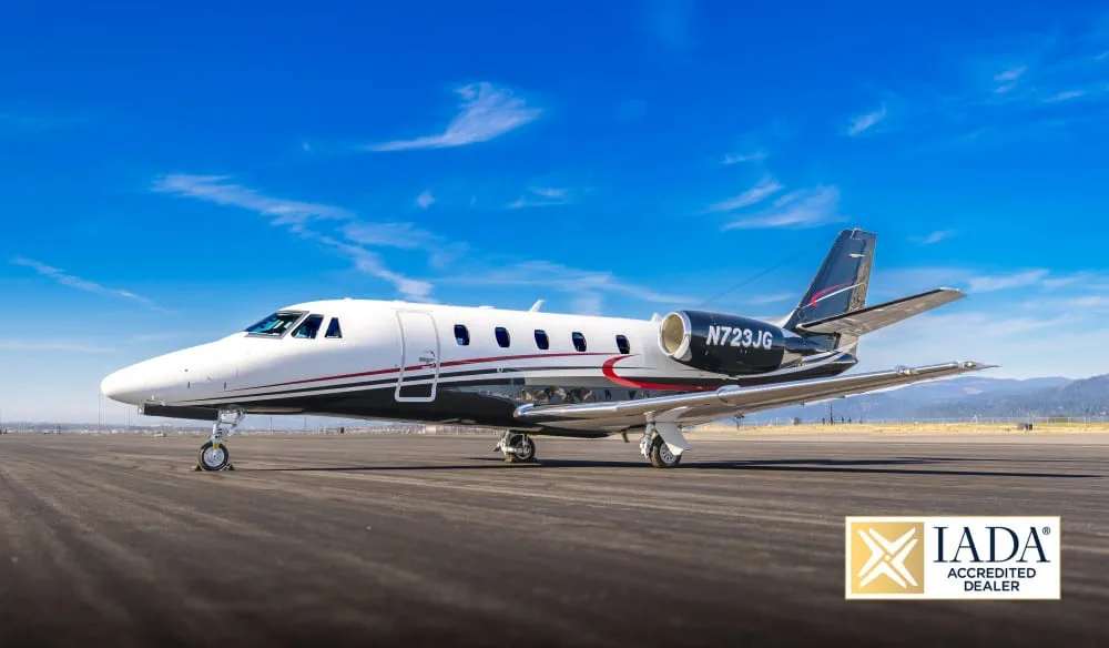Exterior view of a 2010 Cessna CITATION XLS+ | Leviate Air Group.