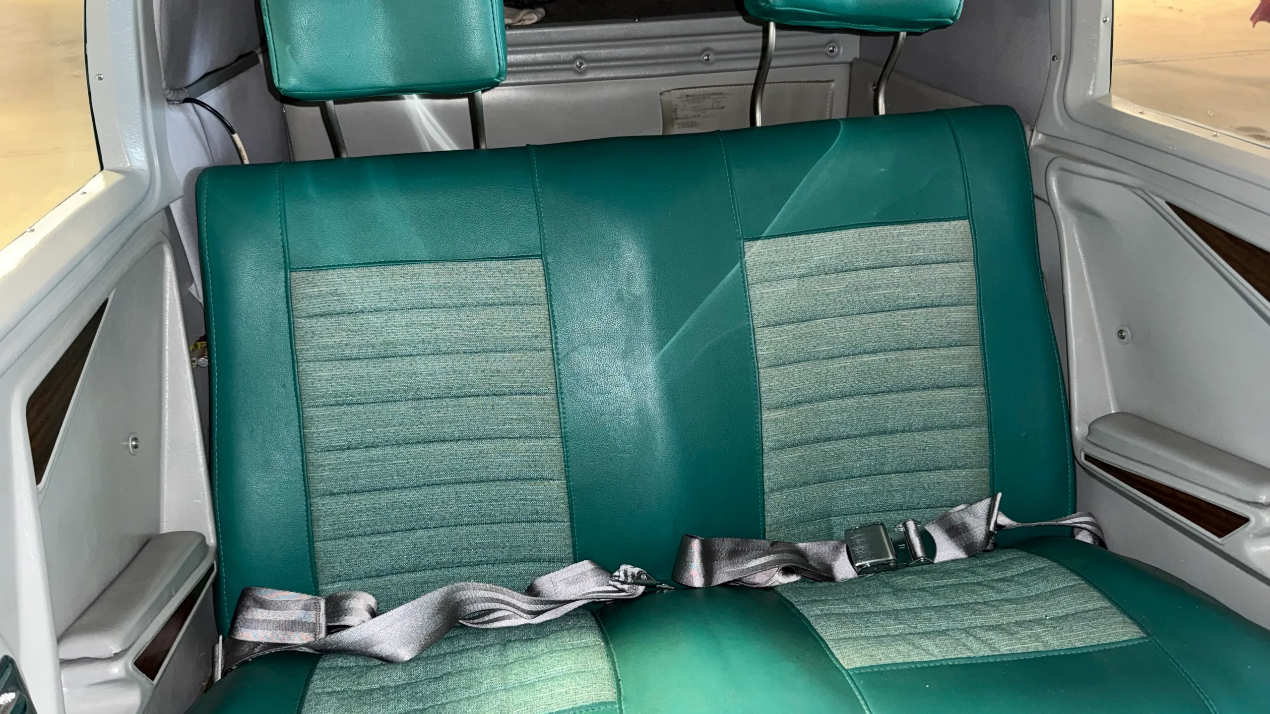 Cabin interior of a 1965 Mooney M20C - $65,900 - N5963Q (Here at Placerville).