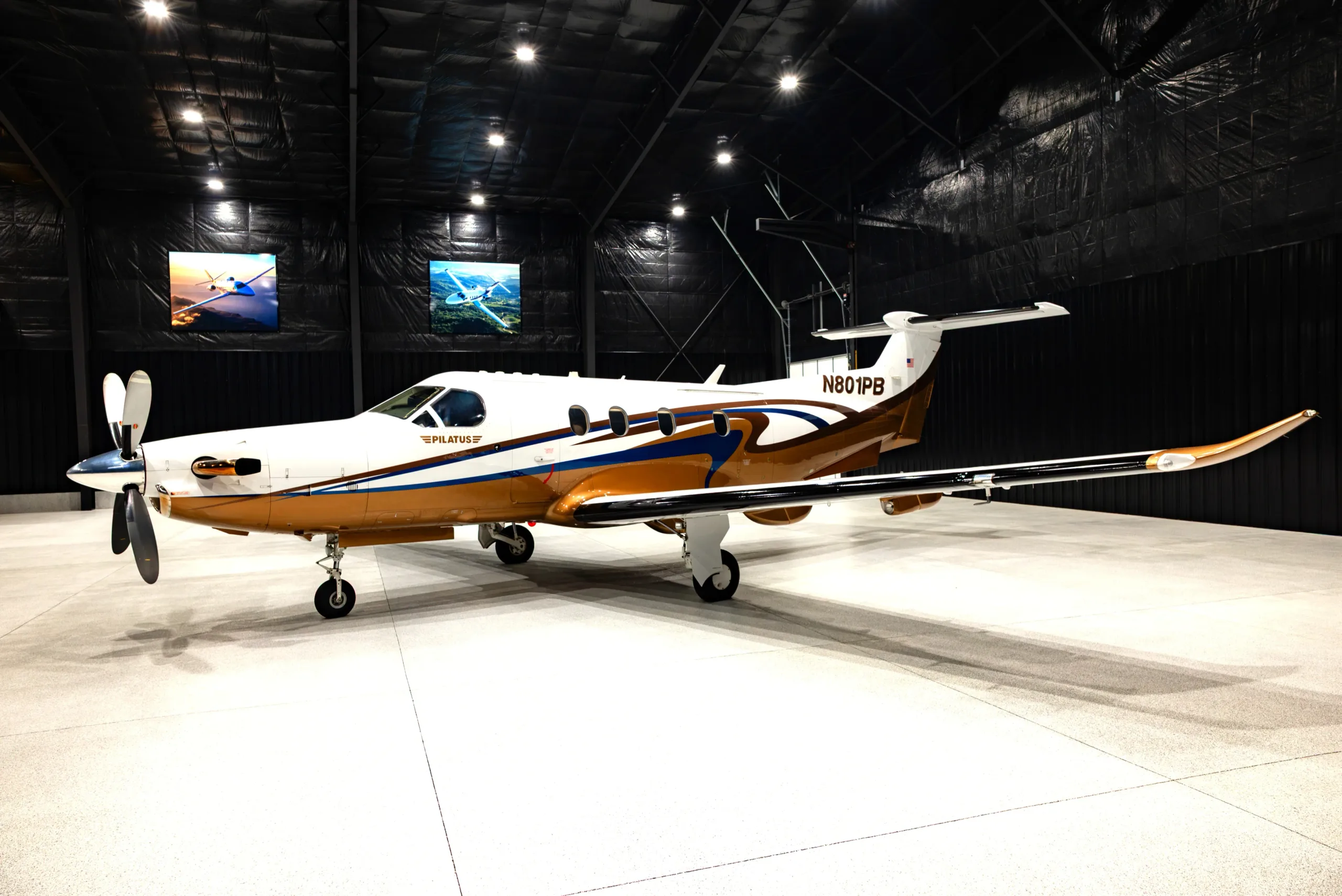 Exterior view of a 2017 Pilatus.