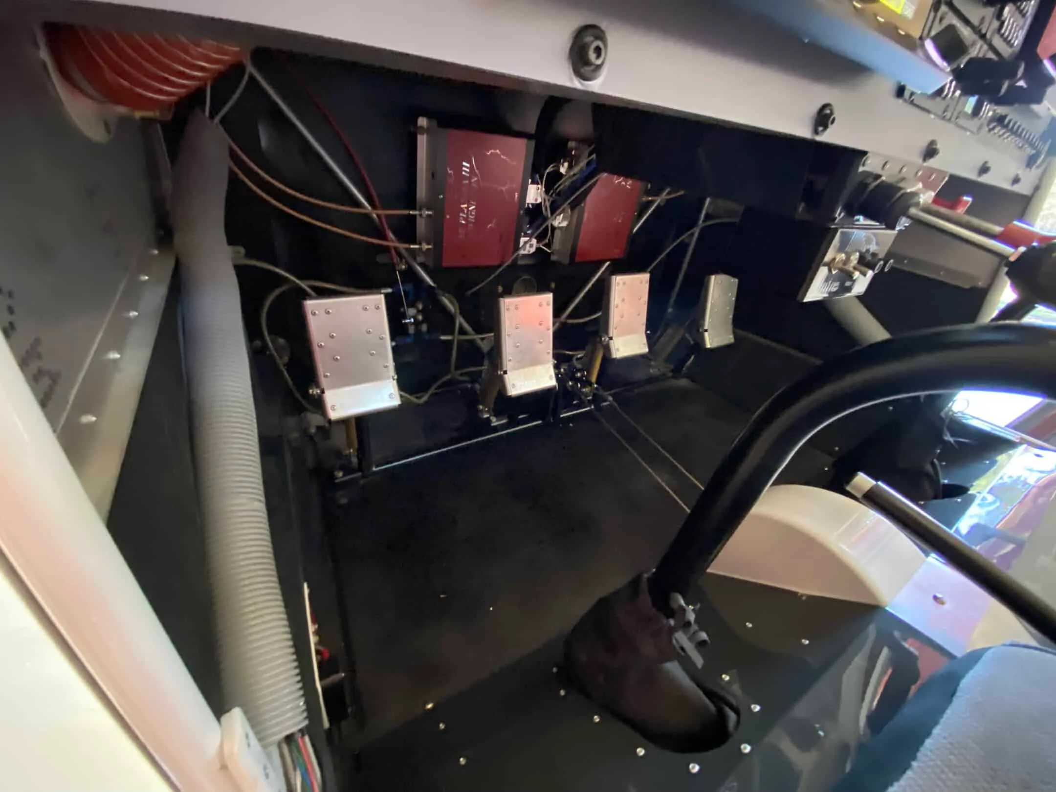 Cabin interior of a 2021 Rans S21.