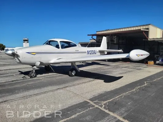 Marketing image of a 1949 Navion A.