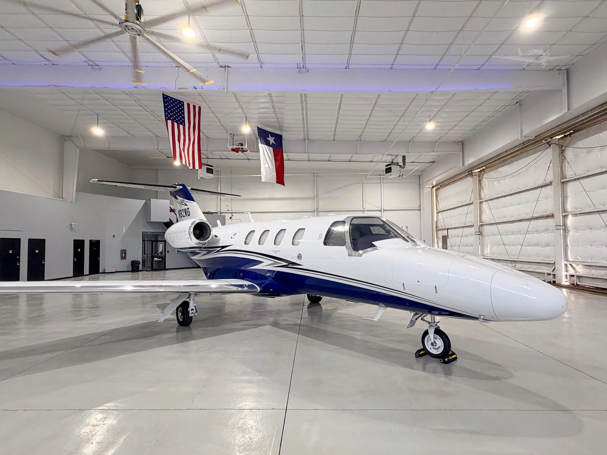 Exterior view of a 2015 CESSNA CITATION M2, N92WG.
