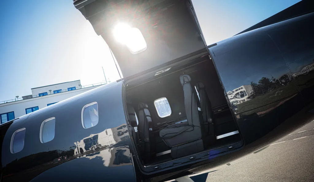 Exterior view of a 2022 Pilatus.