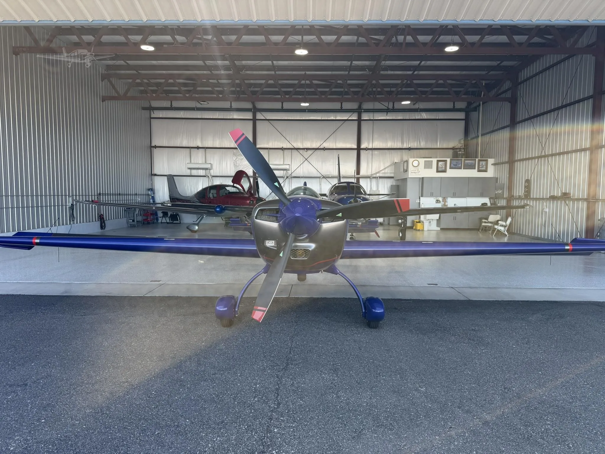 Exterior view of a 2024 EXTRA AIRCRAFT EA NG, N76NG.