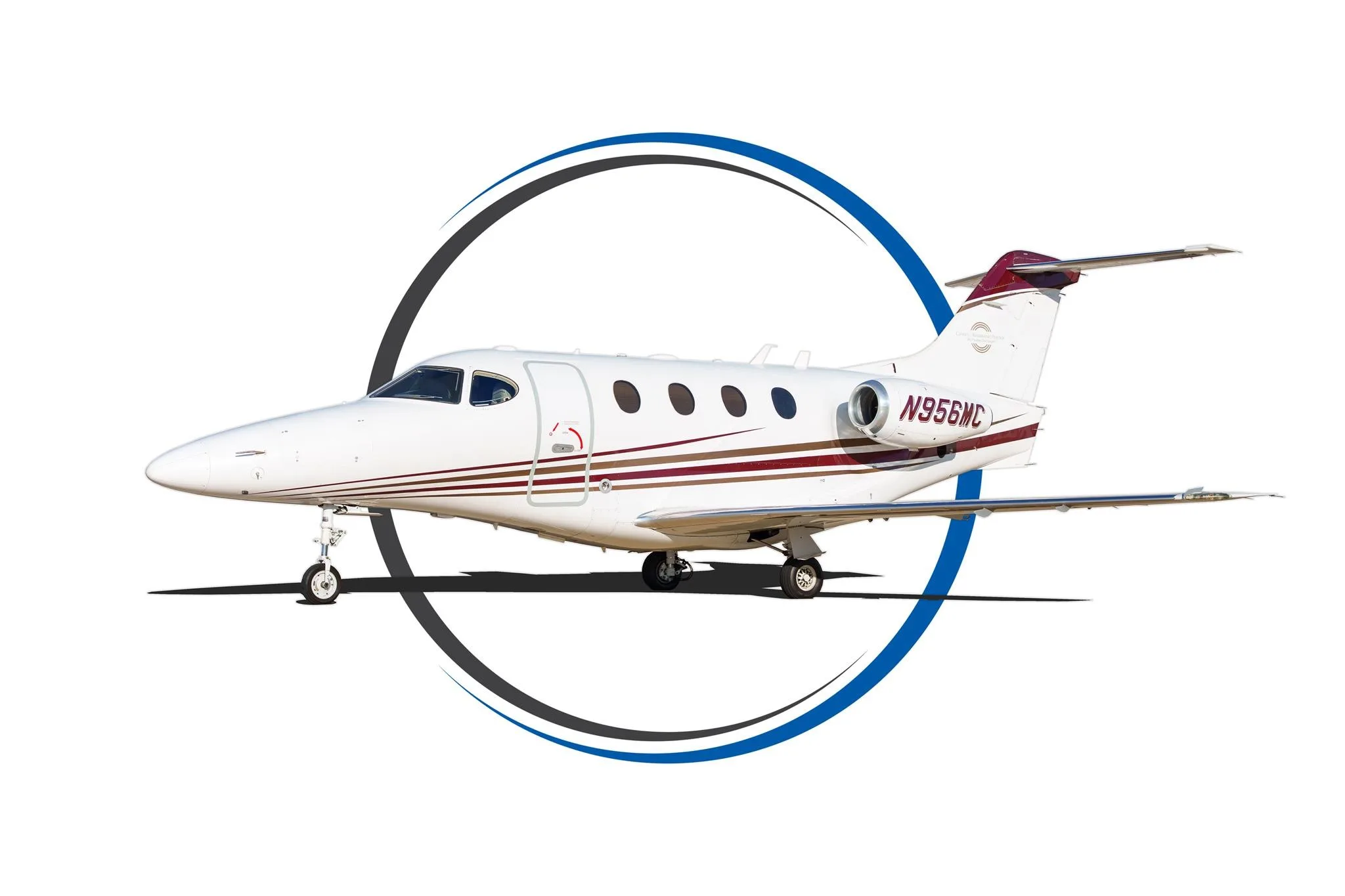 Exterior view of a 2006 BEECHCRAFT PREMIER IA, N956MC.